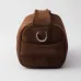 Chic Prada Barrel Bags In Suede And Leather For Fashion - Forward Styling #A49961