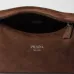 Chic Prada Barrel Bags In Suede And Leather For Fashion - Forward Styling #A49961