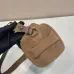 Chic Prada Barrel Bags In Suede And Leather For Fashion - Forward Styling #A49961