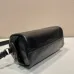 Chic Prada Barrel Bags In Suede And Leather For Fashion - Forward Styling #A49961