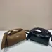Chic Prada Barrel Bags In Suede And Leather For Fashion - Forward Styling #A49961
