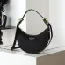 Prada Crescent - Shaped Leather Shoulder Bags in Diverse Color Options size:22×18×6cm #A53924