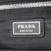 Prada Saffiano Leather Backpacks In Black And Grey With Signature Triangle Logo #A50840
