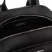 Prada Saffiano Leather Backpacks In Black And Grey With Signature Triangle Logo #A50840