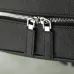 Prada Saffiano Leather Backpacks In Black And Grey With Signature Triangle Logo #A50840