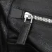 Prada Saffiano Leather Backpacks In Black And Grey With Signature Triangle Logo #A50840