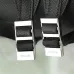 Prada Saffiano Leather Backpacks In Black And Grey With Signature Triangle Logo #A50840