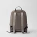 Prada Saffiano Leather Backpacks In Black And Grey With Signature Triangle Logo #A50840