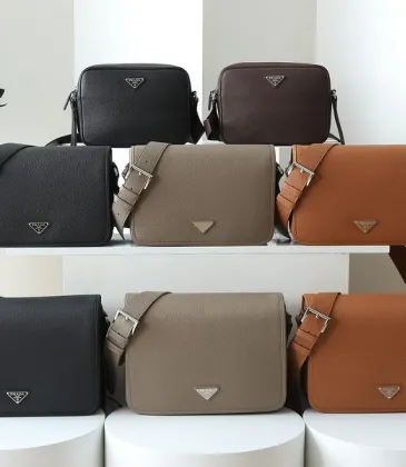 Prada Saffiano Leather Crossbody Bags in Classic Color Palette size:32×23×11cm #A53928