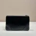 Elegant Black Prada Leather Clutch With Iconic Logo For Timeless Fashion Looks #A49962