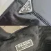 Elegant Black Prada Leather Clutch With Iconic Logo For Timeless Fashion Looks #A49962