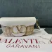 Valentino Garavani VLogo Signature Wicker - Leather Crossbody Bags in Assorted Colors size:21×10×6cm #A53898