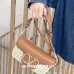 Valentino Garavani VLogo Signature Wicker - Leather Crossbody Bags in Assorted Colors size:21×10×6cm #A53898