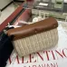 Valentino Garavani VLogo Signature Wicker - Leather Crossbody Bags in Assorted Colors size:21×10×6cm #A53898