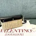 Valentino Garavani VLogo Signature Wicker - Leather Crossbody Bags in Assorted Colors size:21×10×6cm #A53898