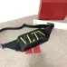 Valentino Men Leather Vltn Belt Bag-Black AAA Original Quality #A30636