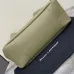 Stylish Saint Laurent Hobo Bag in Olive Green Leather with Iconic Gold Hardware#A50105