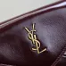 SAINT LAURENT Cassandre Envelope Chain Pouch – Hot Wine Lambskin Leather with Gold YSL Logo #A58760