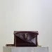 SAINT LAURENT Cassandre Envelope Chain Pouch – Hot Wine Lambskin Leather with Gold YSL Logo #A58760