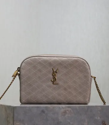 SAINT LAURENT Le 5 à 7 Small Bucket Bag – Taupe Suede Leather with Gold YSL Logo (Adjustable Crossbody Strap) #A58768 SAINT LAURENT Le 5 à 7 Small Bucket Bag – Taupe Suede Leather with Gold YSL Logo (Adjustable Crossbody Strap) #A58768