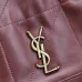 Saint Laurent 833948 Jamie 4.3 Large POCHON Bucket Bag - Burgundy Lambskin with Chain Strap #A59504