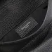 Saint Laurent Black Leather City Backpack with Metal Plaque Detail #A54607