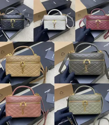 Saint Laurent Women's Quilted Handbags Iconic YSL Logo with Multiple Colors  Versatile Design for Luxury Enthusiasts #A57474