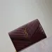 YSL Quilted Envelope Bag With Gold Chain Strap And Iconic Logo In Olive Green #A50333