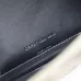 YSL Quilted Envelope Bag With Gold Chain Strap And Iconic Logo In Olive Green #A50333