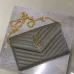 YSL Quilted Envelope Bag With Gold Chain Strap And Iconic Logo In Olive Green #A50333
