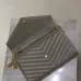 YSL Quilted Envelope Bag With Gold Chain Strap And Iconic Logo In Olive Green #A50333