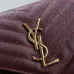 YSL Quilted Envelope Bag With Gold Chain Strap And Iconic Logo In Olive Green #A50333