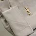 YSL Beige Leather Tote Bags With Gold YSL Logo Set #A50994