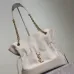 YSL Beige Leather Tote Bags With Gold YSL Logo Set #A50994