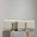 YSL Croc - Embossed Leather Chain Bag With Gold Logo And Tassel Detailing #A50334