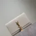 YSL Croc - Embossed Leather Chain Bag With Gold Logo And Tassel Detailing #A50334