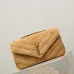 YSL LouLou Quilted Suede Shoulder Bag, 29 x 17 x 8 cm #A63199