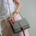 Saint Laurent Lizard - Embossed Leather Crossbody Bag With Gold Tassel size:20×13×5cm #A53695