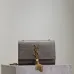 Saint Laurent Lizard - Embossed Leather Crossbody Bag With Gold Tassel size:20×13×5cm #A53695