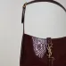 YSL Patent Leather Hobo Bag With Gold Logo Embracing Timeless Sophistication and Style #A50337