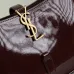 YSL Patent Leather Hobo Bag With Gold Logo Embracing Timeless Sophistication and Style #A50337