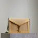 Saint Laurent Rattan - Leather Crossbody Bag With Iconic YSL Logo size:22×16×5cm #A53701