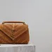 Saint Laurent Studded Suede Top Handle Bag With Signature YSL Logo size:24×17×6cm #A53740