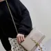 Saint Laurent Croc - Embossed Leather Crossbody Bag With Gold Tassel size:24×15×5cm #A53697