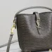 Saint Laurent Lizard - Embossed Leather Bucket Bag With Gold YSL Logo size:15×13×6cm #A53703