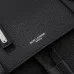 YSL Black Leather Backpack With Refined Design And Functional Elegance #A50336
