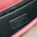 YSL Patent Leather Chain Wallet In Burgundy Showcasing Iconic Logo And Timeless Elegance #A50335