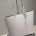 YSL - Inspired Minimalist Leather Tote With Matching Pouch For Sophisticated Style size:32×35×10cm #A53702