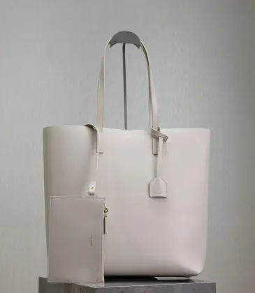 YSL - Inspired Minimalist Leather Tote With Matching Pouch For Sophisticated Style size:32×35×10cm #A53702