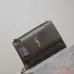 Saint Laurent Lizard - Embossed Leather Crossbody Bag With Gold YSL Logo size:22×8×16cm #A53700